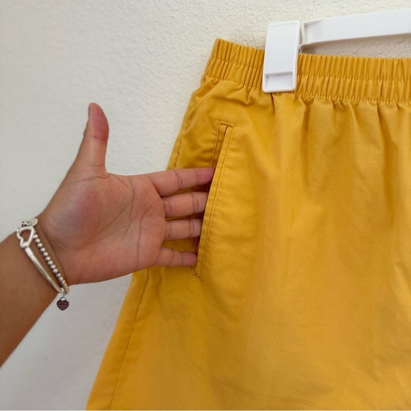 Karen Scott Golden Yellow Comfy Shorts Women’s Plus Size 14 - Picture 2 of 4